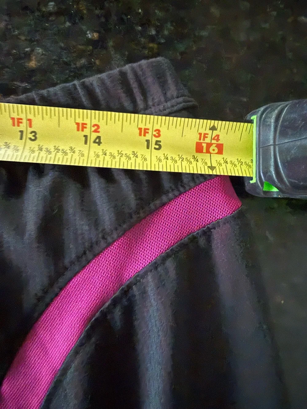 Nike Black Athletic Tennis Skort 13” Pink Magenta Size Large